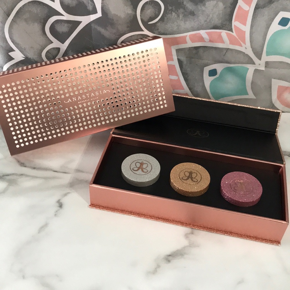 sold NEW ABH LOOSE HIGHLIGHTER PR KIT 3pcSet